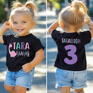 Dinosaur girl custom birthday shirt, girl dinosaur birthday , dinosaur birthday shirt girl, dinosaur shirt, dinosaur birthday, dinosaur gift