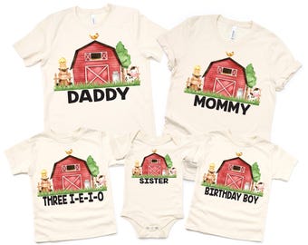Farm birthday shirts, farm birthday , farm theme birthday , farm birthday party, barnyard birthday, barnyard party, country party