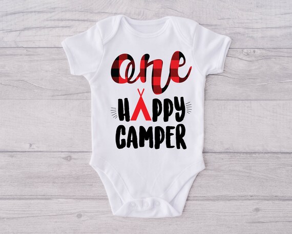 One happy camper 1st first birthday 