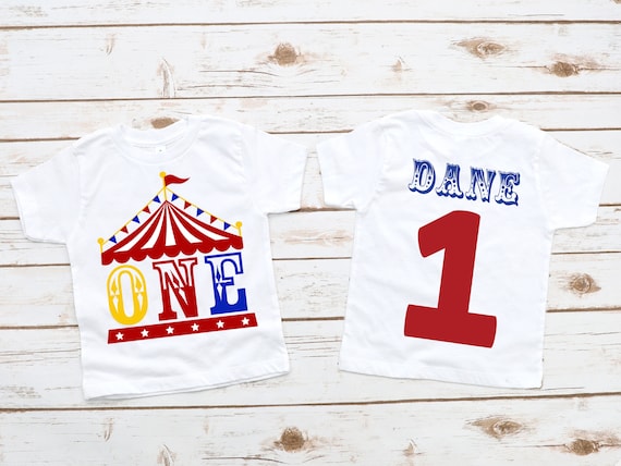 Circus carnival animals ringmaster one 1st lion boy birthday shirt, circus party, circus theme , ringmaster party shirt, circus birthday