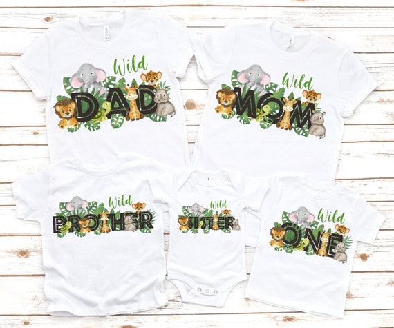 Safari Floral Zoo Jungle Wild Shirts 