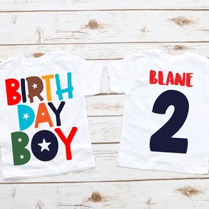 Boys birthday shirt, birthday boy shirt, birthday shirt, toddler birthday shirt, birthday shirt boy, boy birthday party, boy birthday stars