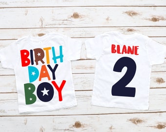 Boys birthday shirt, birthday boy shirt, birthday shirt, toddler birthday shirt, birthday shirt boy, boy birthday party, boy birthday stars