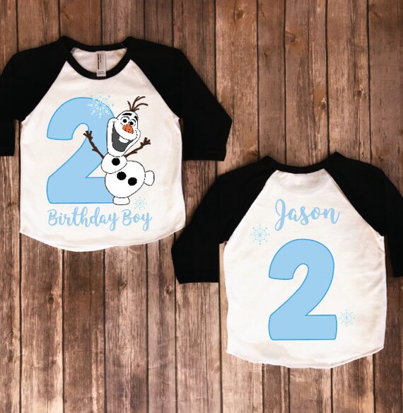 baby boy olaf shirt