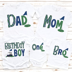 Golf birthday shirt, boys 1st birthday, 1st birthday shirt, hole in one, golf birthday party, boys golf shirt, golf first birthday, golf tee