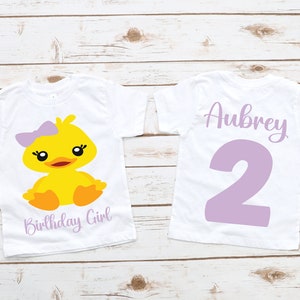 Duck birthday shirt, ducky birthday, ducky shirt, splish splash party, girl birthday shirt, first birthday shirt, 1st birthday outfit
