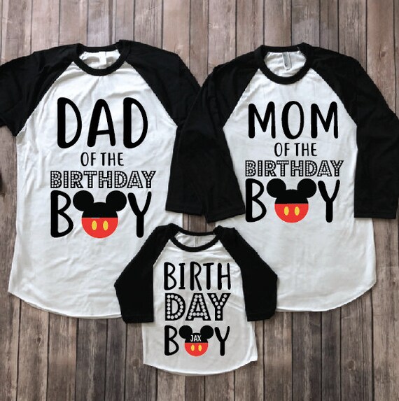 mickey birthday shirt