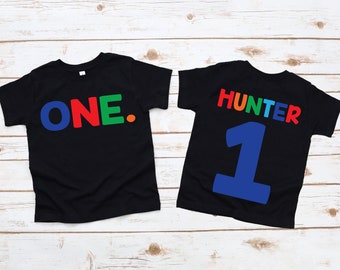 One year old boys 1st birthday shirt, first birthday shirt, 1st birthday shirt boy, boys first birthday shirt, 1st birthday party