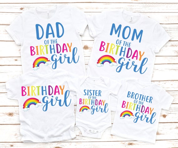 rainbow birthday shirt