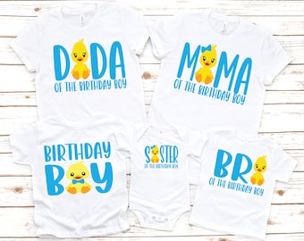 Duck birthday shirt, family duck shirts, ducky birthday, ducky shirt, splish splash party, boy birthday shirt, first birthday shirt