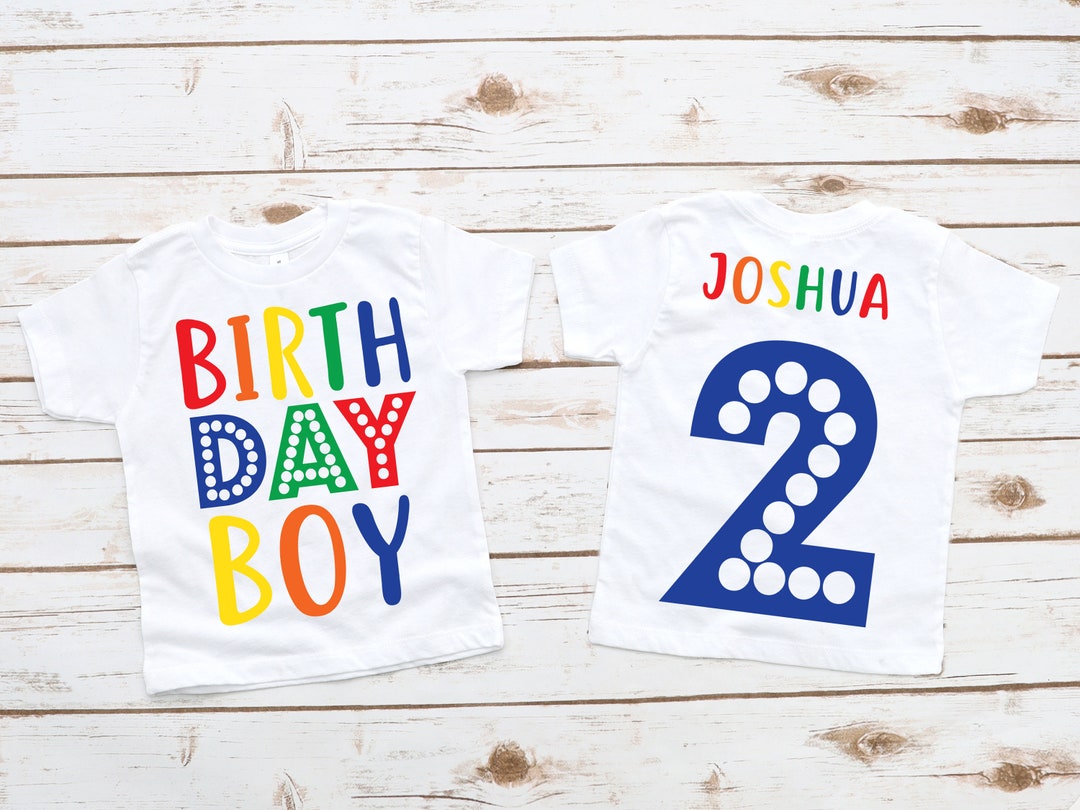 Boys Birthday Shirt Birthday Boy Shirt Birthday Shirt - Etsy