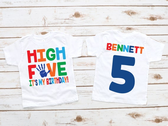5th Birthday Shirt. Its My 5th Birthday T Shirt 5th Birthday Shirt. Its My 5th Birthday T Shirt