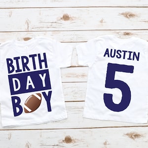 Football birthday shirt, Football shirt, football birthday, football party, sports party, boys birthday shirt, boys shirt, sports birthday
