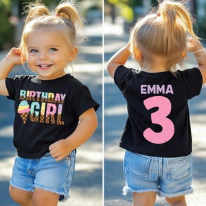 Ice Cream Birthday Shirt, Birthday Girl Shirt, Ice Cream Birthday Party, Ice cream birthday outfit, Ice Cream Shirt, Ice Cream Party Shirt