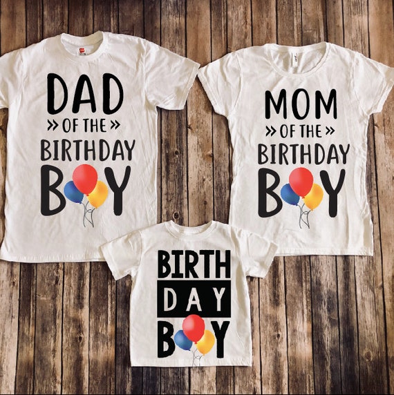 baby boy birthday shirt