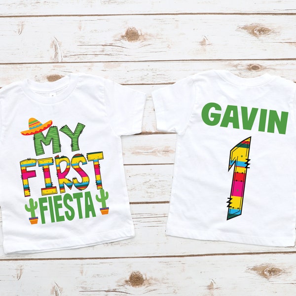 My first fiesta shirt, fiesta first birthday, boy fiesta shirt, Mexican birthday shirt, first birthday shirt, first fiesta birthday