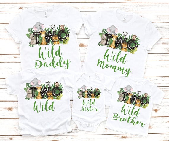 Safari Floral Zoo Jungle Wild Shirts 