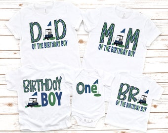 Golf birthday shirt, boys 1st birthday, 1st birthday shirt, hole in one, golf birthday party, boys golf shirt, golf first birthday, golf tee