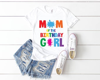 Art birthday shirt, paint party shirt, paint birthday shirt, art party shirt, art party birthday, paint birthday party, paint party