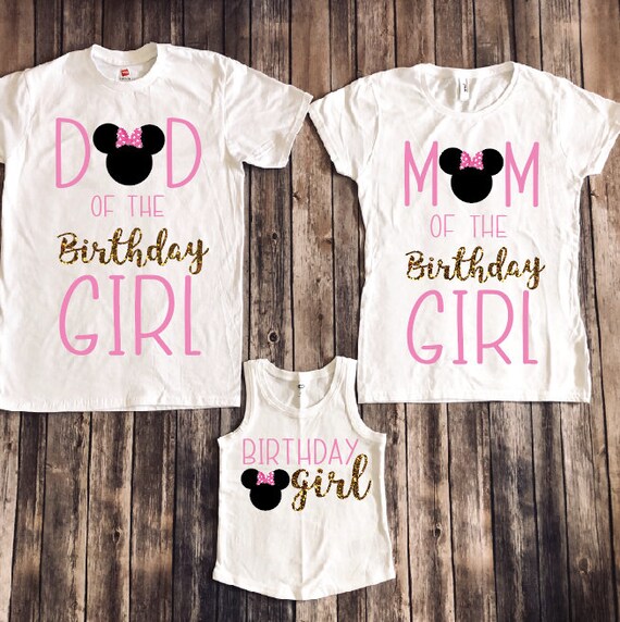 minnie mouse bday shirts