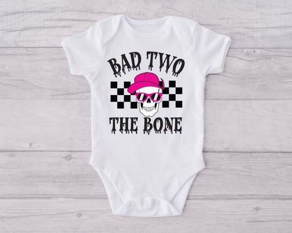 Bad Two The Bone Birthday Decorations – Pink Skeleton Theme For 2nd Birthday Girls