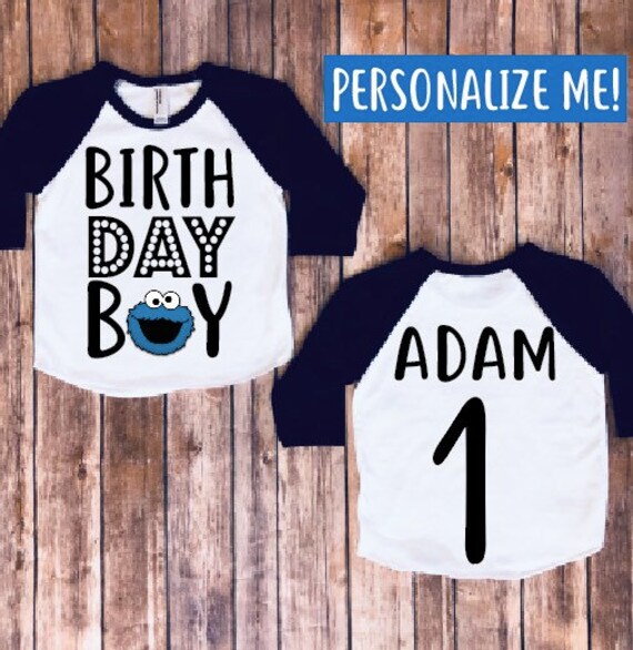 Cookie Monster Birthday Shirt Cookie Monster Birthday Party Etsy