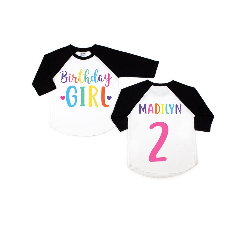 Birthday Girl Shirt Girl Birthday Shirt Girl Birthday Etsy