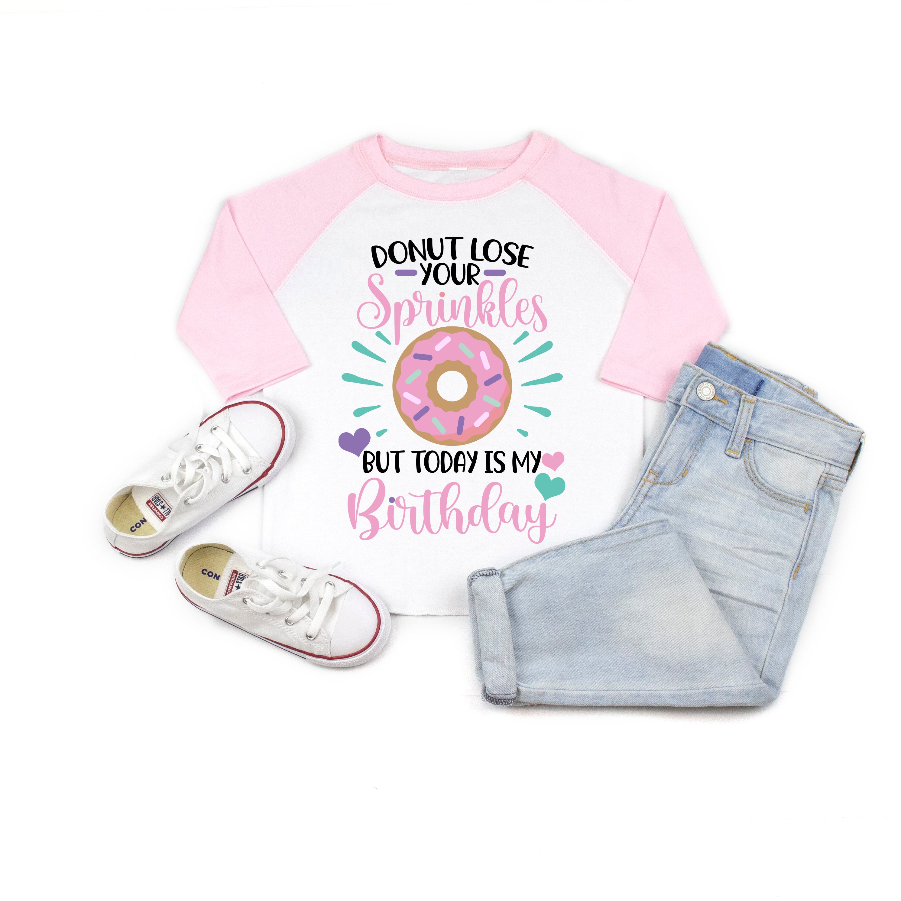 Girl donut lose your sprinkles custom birthday shirt, donut birthday shirt, girl birthday shirt, birthday girl shirt, donut birthday party