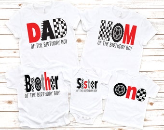 Family race car birthday shirts, racecar birthday shirt, matching racecar shirts , race car birthday party, race car t-shirt, racing shirts