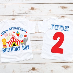 Circus carnival animals ringmaster lion boy birthday shirt, circus party, circus theme , ringmaster party shirt, circus birthday, carnival