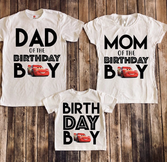 mcqueen birthday shirt