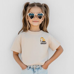 Excavator Birthday Shirt, Construction Party Toddler Tee, Personalized Digging It Top image 8