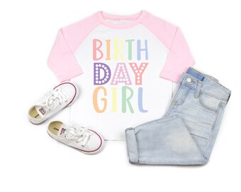Birthday girl custom personalized shirt, girl birthday shirt, girl birthday, birthday shirt, birthday girl, 2nd birthday shirt, 4th birthday