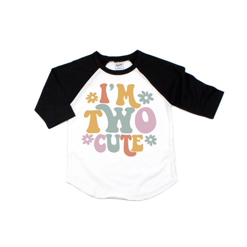 Two Cute Shirt, 2nd Birthday Shirt, Birthday Girl Shirt, 2nd Birthday