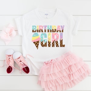 Ice Cream Birthday Shirt, Birthday Girl Shirt, Ice Cream Birthday Party, Ice cream birthday outfit, Ice Cream Shirt, Ice Cream Party Shirt