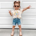 Two cute shirt, 2nd birthday shirt, birthday girl shirt, 2nd birthday outfit, toddler birthday shirt, retro groovy birthday girl , two year