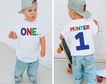 One year old boys 1st birthday shirt, first birthday shirt, 1st birthday shirt boy, boys first birthday shirt, 1st birthday party