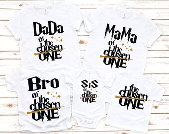 Wizard Birthday Shirt, Chosen One Family Party