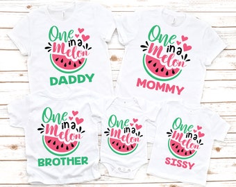 One In A Melon Party Etsy