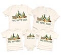 One happy Camper, camping 1st birthday, first birthday shirt, camping first birthday,  camping theme, one happy camper matching family tees