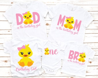 Duck birthday shirt, family duck shirts, ducky birthday, ducky shirt, splish splash party, girl birthday shirt, 1st birthday shirt girl