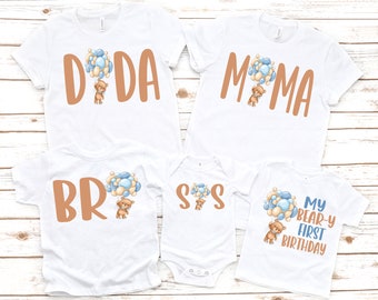 Bear birthday shirt, bear 1st birthday, first birthday shirt, boys 1st birthday , beary first, teddy bear birthday, beary 1st birthday shirt