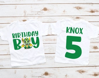 Dragon birthday shirt, dragon birthday, dragon party, birthday boy shirt, boy birthday shirt, dragon birthday party, personalized dragon