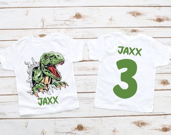 Dinosaur NAME shirt, custom birthday shirt, dinosaur theme party, dinosaur birthday, dinosaur shirt , custom dinosaur, scary dinosaur