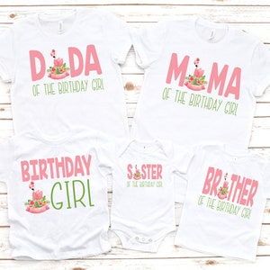 Flamingo birthday shirts, family matching shirts, flamingo birthday, flamingo theme party, flamingo 1st, girl birthday shirt, 1st birthday