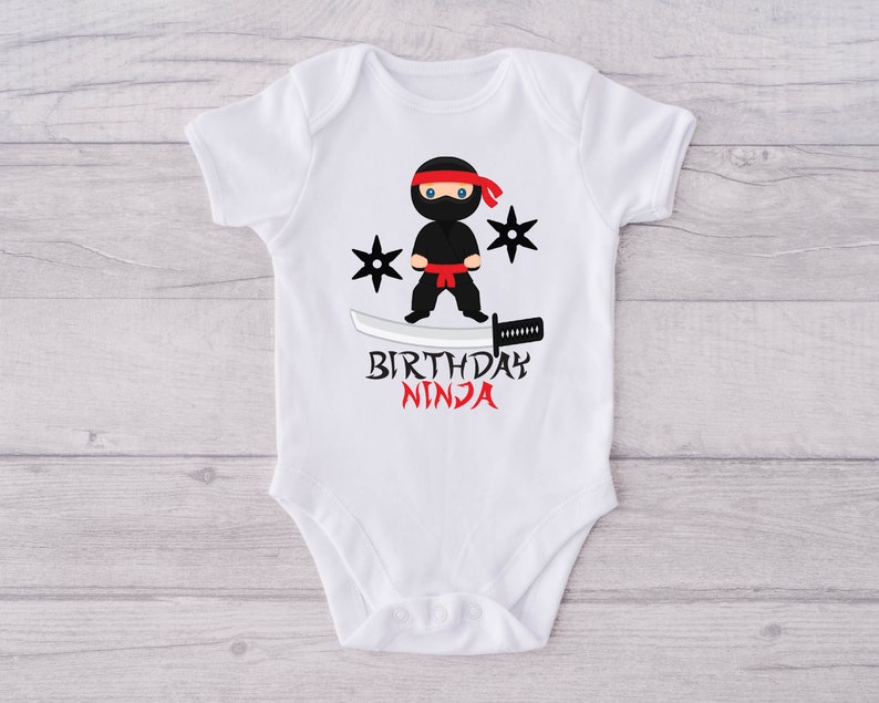 Ninja Karate Boy Birthday Shirt Birthday Ninja Shirt Ninja - Etsy
