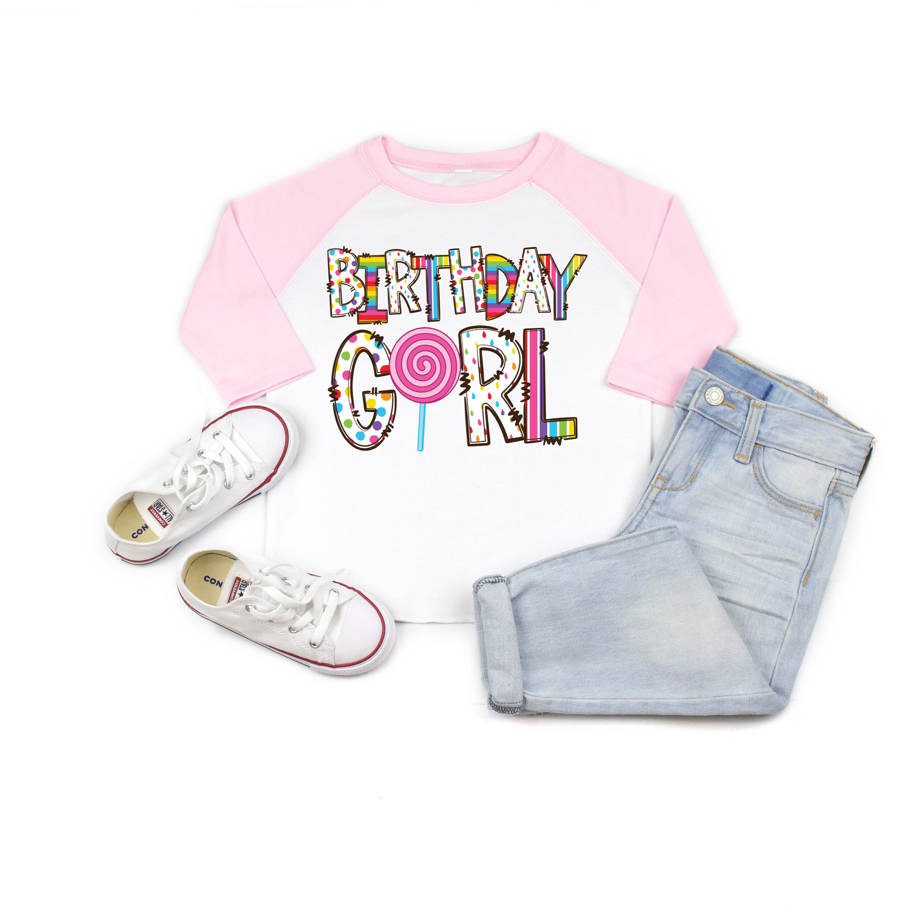 Lollipop birthday shirt