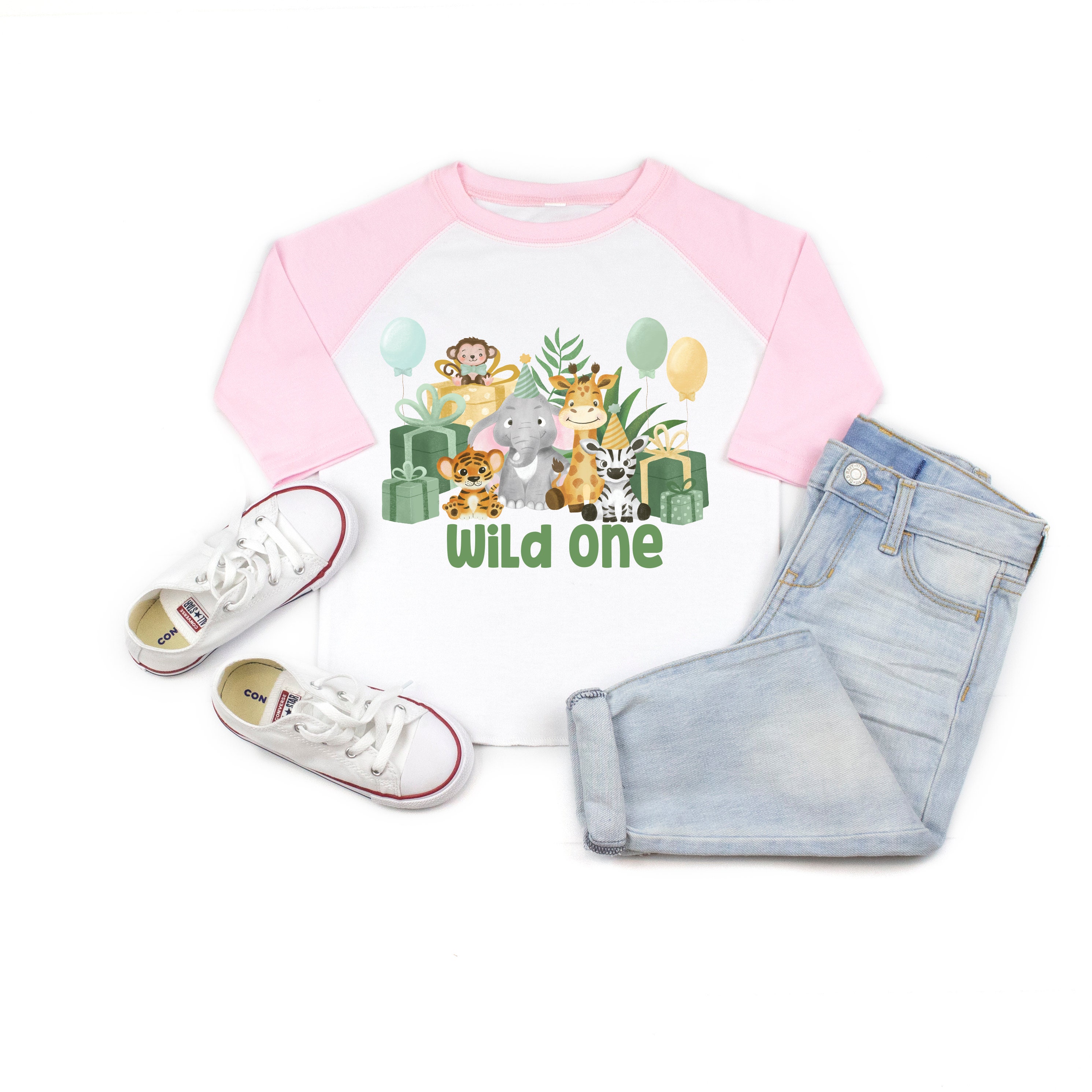 Wild One Safari Animals Zoo 1st First Birthday Shirt, Wild One Shirt ...
