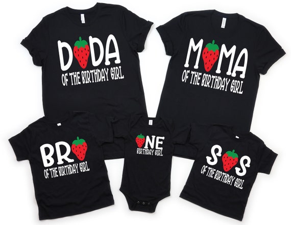Family strawberry birthday shirts, strawberry birthday party , 1st birthday girl, first birthday, strawberry birthday theme, so berry sweet