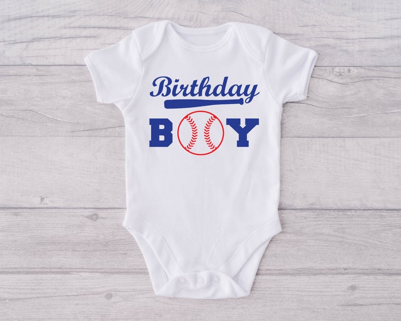 Baseball Birthday Shirt Baseball First Birthday Shirt Etsy